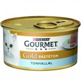 Purina GOURMET GOLD Tonhallal pástétom nedves macskaeledel 85g