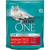 Purina One Bifensis Sterilcat teljes értékű állateledel felnőtt macskák számára - marhával 0,8 kg