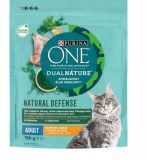 PURINA ONE DUAL NATURE Spirulina Adult Csirkével száraz macskaeledel 750g