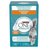 Purina ONE Hydralife alutasakos macskaeledel - csirke 6 x 50 g