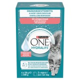 Purina ONE Hydralife alutasakos macskaeledel - lazac 6 x 50 g