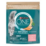 Purina One lazacban és teljes kiőrlésű gabonákban gazdag száraz macskaeledel 2 x 9,75 kg