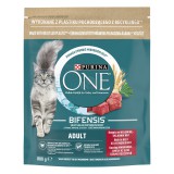 Purina One marhában és teljes kiőrlésű gabonákban gazdag száraz macskaeledel 0,8 kg