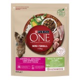 Purina One Mini teljes értékű állateledel felnőtt kutyák számára pulykában gazdag, rizzsel 2 x 800 g