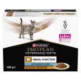 Purina Pro Plan Feline NF Renal Advanced Care nedves macskaeledel csirkével 10 x 85 g