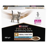 Purina Pro Plan Feline NF Renal Advanced Care nedves macskaeledel lazaccal 10 x 85 g
