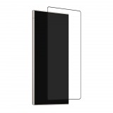 Puro Frame edzett üveg kijelzővédő fekete szegéllyel Samsung Galaxy S25 Ultra