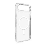 Puro Lite Mag TPU+PC tok kompatibilis a MagSafe iPhone 17 Air készülékkel - átlátszó fehér gyűrűvel