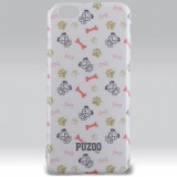 Puzoo Apple iPhone 7/8/SE (2020) tok mintás fehér (114077) (puzoo114077) - Telefontok