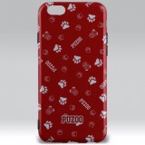 Puzoo Apple iPhone 7/8/SE (2020) tok mintás piros (114075) (puzoo114075) - Telefontok