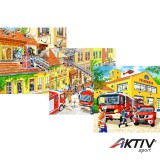 Puzzle 3x49 db - Tűzoltók Ravensburger