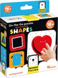 Puzzle útközben Formák felfedezése 18 hónap felett