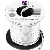 PVC huzal 2 x 0,75 mm2, fehér, 10 m, Tru Components (1571331)