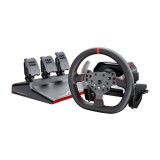 PXN V10 Pro, PlayStation 4, PC, Xbox One, Xbox Series, 270 mm, Direct Drive, Hall Effect, Szervomotor, USB, Fekete, Kormány szett