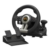 PXN V3 Pro, PlayStation 4, PC, Xbox One, Xbox Series, Nintendo Switch, 180°, Dupla rezgés, USB, Fekete, Kormány szett