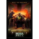 PYRAMID Star Wars: The Book of Boba fett (Meet the new boss) maxi poszter