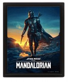 PYRAMID Star Wars: The Mandalorian (NIGHTFALL) keretezett poszter