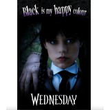 PYRAMID WEDNESDAY (BLACK IS MY HAPPY COLOUR) poszter