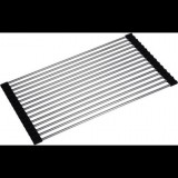 Pyramis 525011101 Összecsukható Rozsdamentes acél Csepegtető tálca 35 x 28 cm - Inox (525011101)