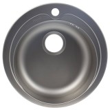 PYRAMIS Kerek mosogató Kiba 48,5cm