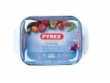 Pyrex Irrestistible Szögletes sütőtál füllel - tepsi, 35 x 23 cm