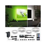 Paulmann 78876 Led strip Comfort TV Set LED szalag, távirányítóval, ezüst, 3000K melegfehér, 1.000 lm, IP20