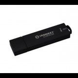 Pen Drive 8GB Kingston Ironkey D300S USB 3.1 fekete  (IKD300S/8GB) (IKD300S/8GB) - Pendrive