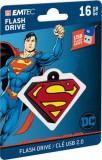 Pendrive, 16GB, USB 2.0, EMTEC DC Superman (UE16GDCS)