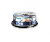 Philips CD-R 80'/700MB lemez hengeres 25db/cs