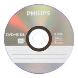 Philips DVD+R 8.5GB 8X Doublelayer DVD lemez (1 db) (DVD+R 8.5GB 8X Doublelayer) - Lemez
