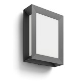 Philips Karp kültéri falra szerelhető LED lámpa, antracitszürke, 1 x 6W, 600 lm, 2700K melegfehér, 172939316
