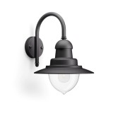 Philips Raindrop kültéri fali lámpa, E27 foglalattal, max. 1x60W, 01652/30/PN