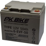 PK Bike 6-EVF-50 12V 50Ah Ciklikus Zselés akkumulátor