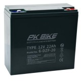 PK BIKE12V 22Ah Ciklikus zselés akkumulátor elektromos kerékpárba
