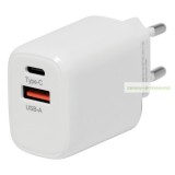 POWER USB-s hálózati töltő adapter, 20W