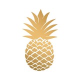 PPD Golden Pineapple papírszalvéta 25x25cm,20db-os