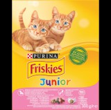 Purina FRISKIES Junior Csirkével, tejjel és hozzáadott zöldségekkel száraz macskaeledel 300g