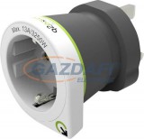 Q2 Power Utazóadapter "Europe to UK"