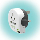 q2power Q2WUK Világ - Egyesült Királyság utazó adapter (1.10012)