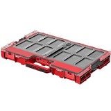 Qbrick Red organiser L-es szivacsbetétes system one - 256601