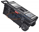 QBRICK System ONE Longer Technik Gurulós szerszámosláda, 50 l