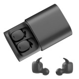 QCY T1 Pro Bluetooth fekete (black) vezeték nélküli bluetooth fülhallgató