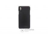 Qialino valódi bőr tok Apple iPhone X/XS (5,8") készülékhez, fekete