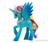 Qihui Technology Co. Ltd. Én kicsi pónim - My little pony - Peacock jellegű póni figura 15 cm