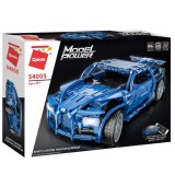 QMAN® 54005 - Phantom kék sportautó
