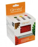 QMED Tüskés masszázslabda 9 cm piros