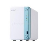 QNAP NAS 2 fiókos TS-251D-2G Celeron 2x2.0 GHz, 2GB RAM, 1x100/1000, 2xUSB3.2, 3xUSB2.0 (TS-251D-2G)