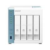 QNAP NAS 4 fiókos TS-431K 4x1.7 GHz, 1GB RAM, 2x100/1000, 3xUSB3.2 (TS-431K)