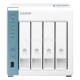 QNAP NAS 4 fiókos TS-431P3-2G 4x1.7 GHz, 2GB RAM, 1x100/1000, 1 x 2.5GbE, 3xUSB3.2 (TS-431P3-2G)
