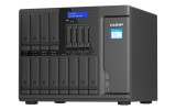 QNAP TS-1655 NAS Tower Intel Atom® C5125 8 GB DDR4 0 TB QNAP Turbo System Fekete